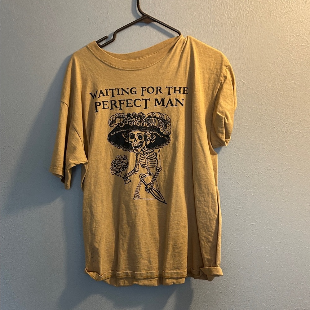Anvil Mustard Graphic Men's Tee